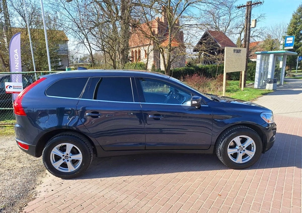 Volvo XC 60 cena 58900 przebieg: 159000, rok produkcji 2013 z Międzyzdroje małe 254